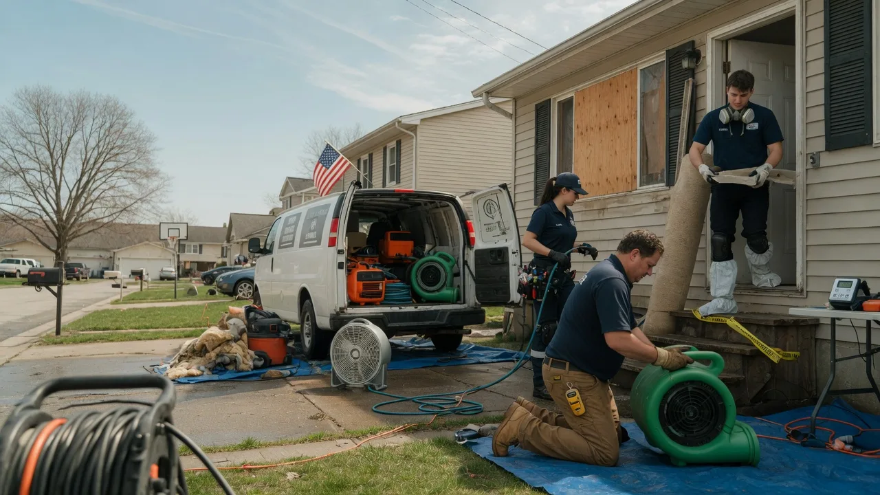 Water Damage Restoration in Flora, MS near me